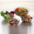 Haonai High quality and cheap printing color glass bowl for fruit 6pcs salad bowl